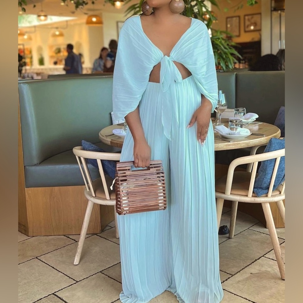 Andrea Iyamah jumpsuit!